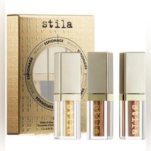 Stila Glitter & Glow Liquid Eyeshadow Set Eye Spy